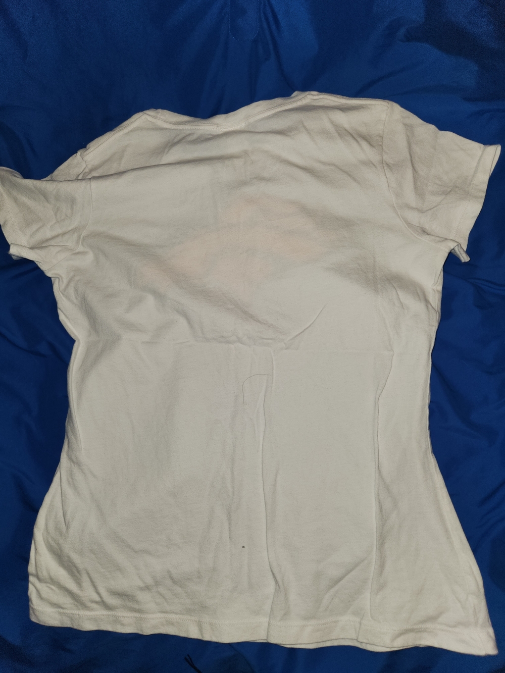 NFL Denver Broncos White Graphic Tee with Orange Logo - Picture 4 of 4